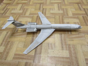Бумажная модель самолета ИЛ-62