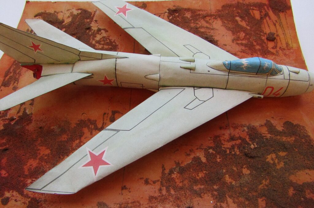 Модель самолета МИГ-19