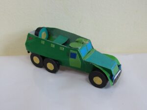 Модель бронетранспортера БТР-152