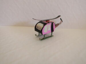 Модель вертолета МИ-2 из бумаги